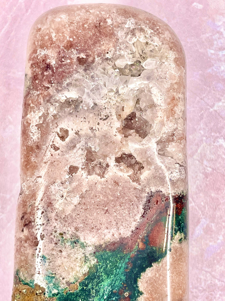 407g Pink Amethyst Crystal Freeform/pink Amethyst From Brasil/home Decor  Pink Amethyst/spiritual Healing Amethyst/crystal Gift Pink Amethyst 